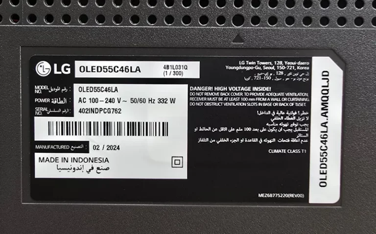 تلویزیون ال جی C4