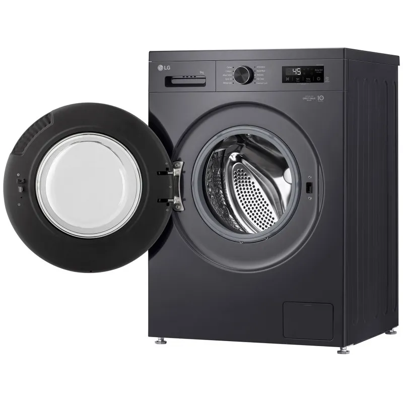 لباسشویی ال جی 9 کیلو Y1 دودی