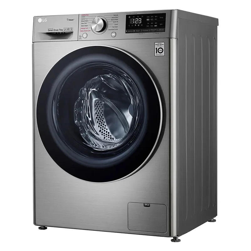 لباسشویی ال جی 9 کیلو V5 سیلور